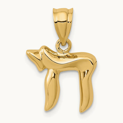 Chai Charm, 14K
