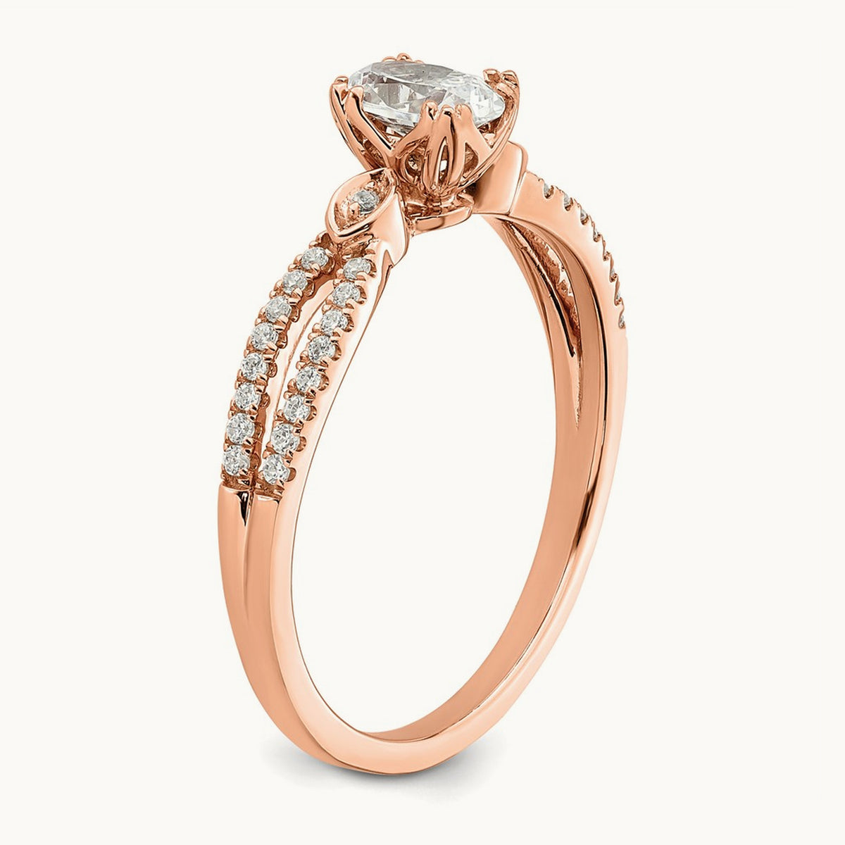 Oval Semi-Mount Engagement Ring, 1/2-2 ct
