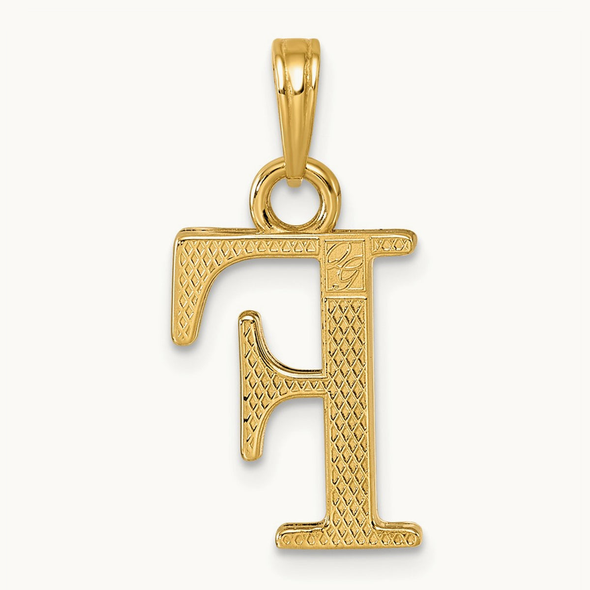 Polished Pendant — F