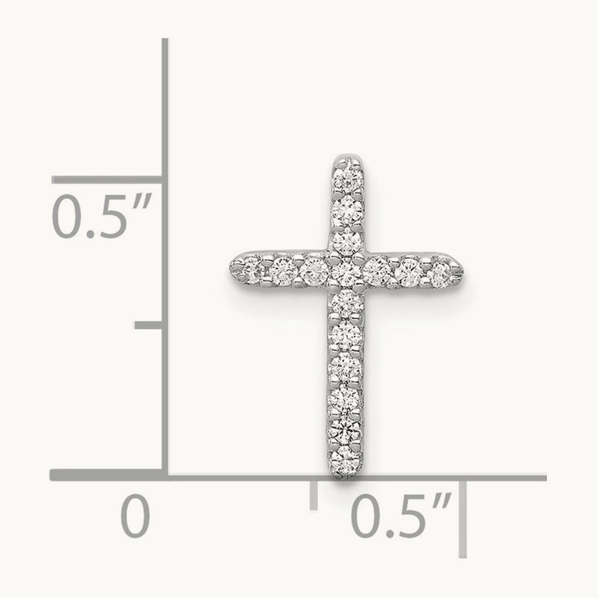 Diamond Cross Pendant — photo set