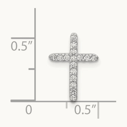 Diamond Cross Pendant — photo set