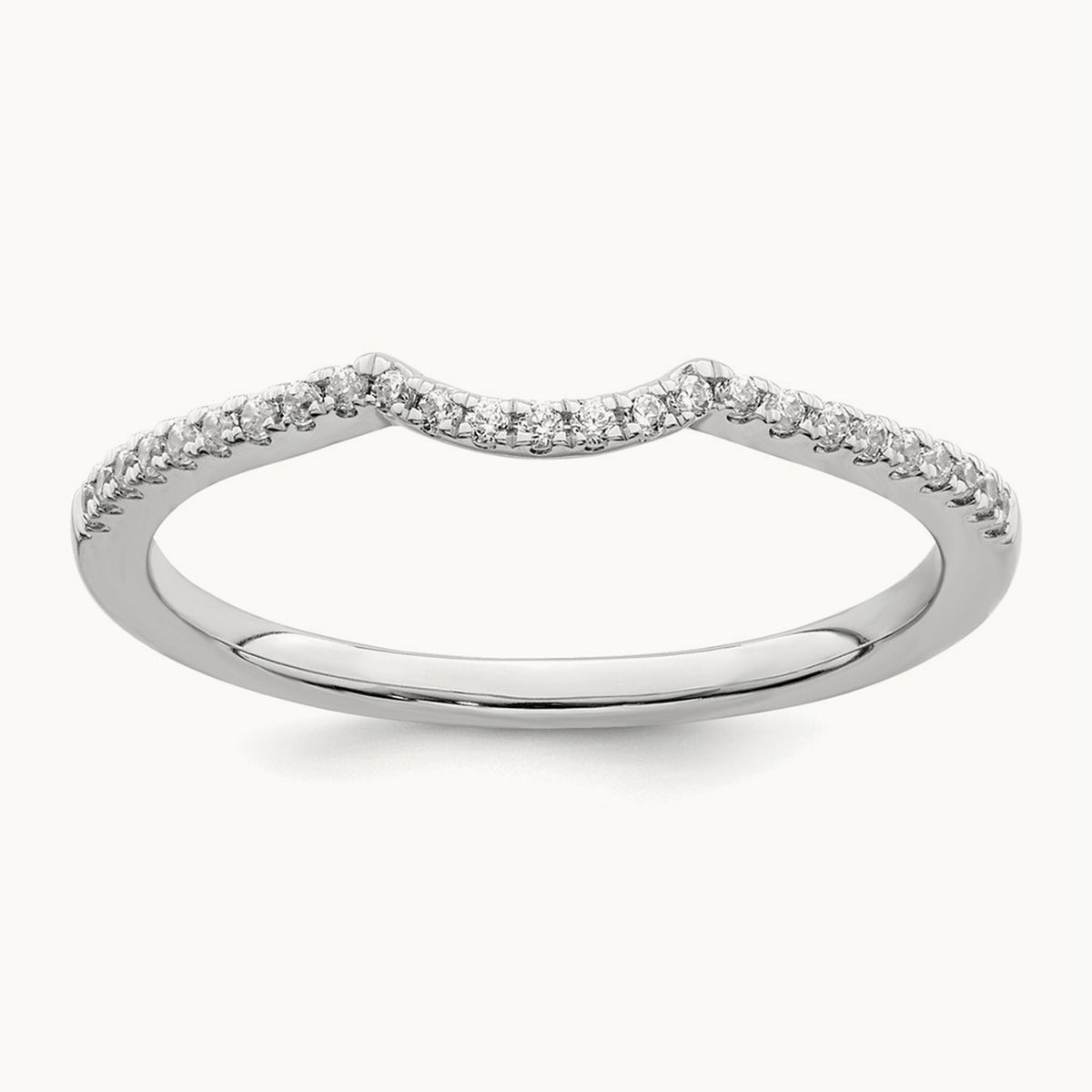 Matching Wedding Band, 0.10 ct tw