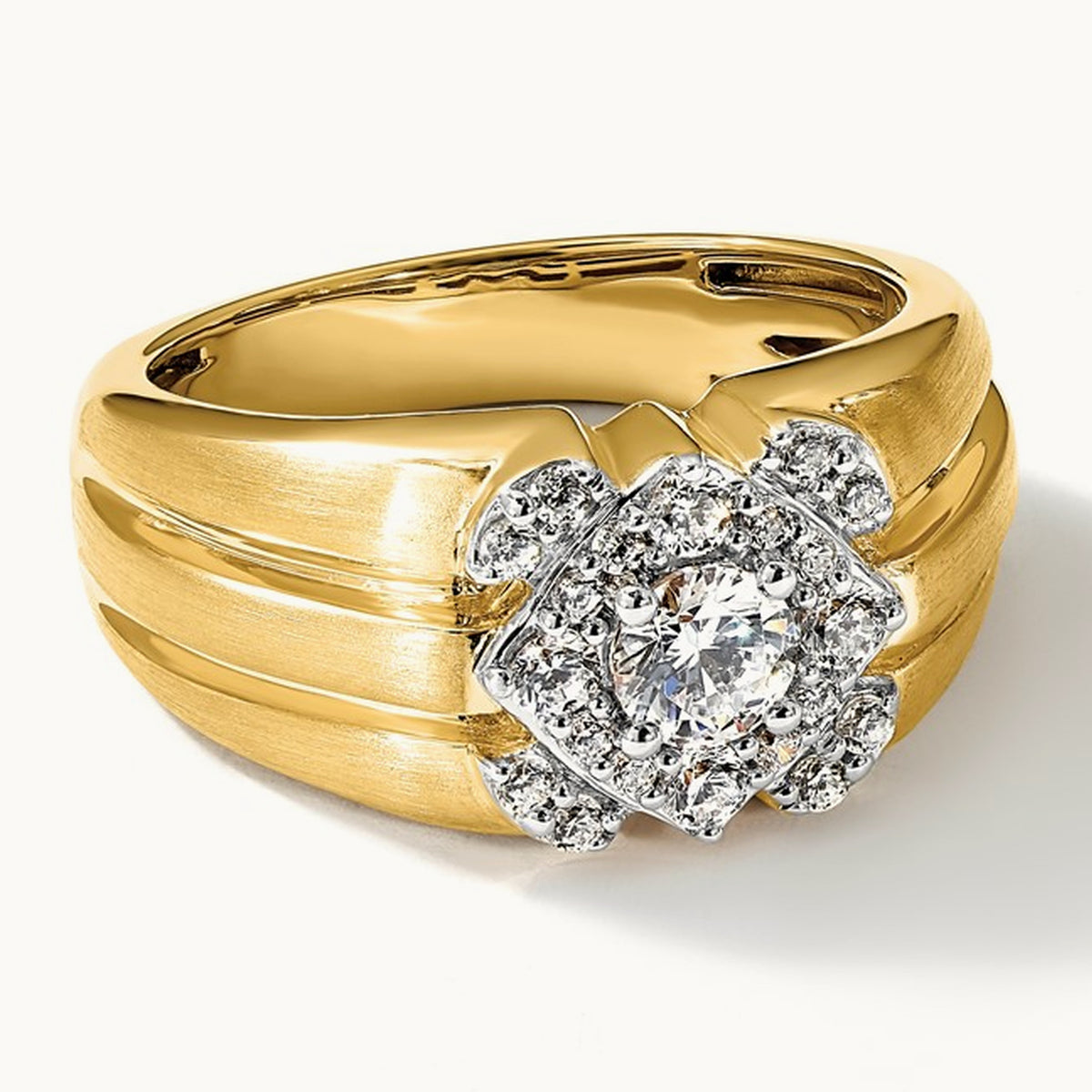 Men's Ring, 1.00 ct tw Lab-Grown Diamond