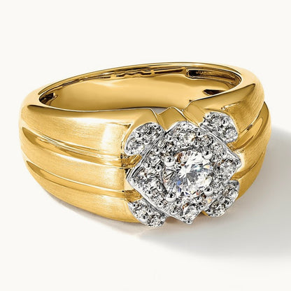 Men's Ring, 1.00 ct tw Lab-Grown Diamond