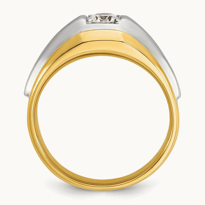 Men's Ring, 0.50 ct tw Lab-Grown Diamond