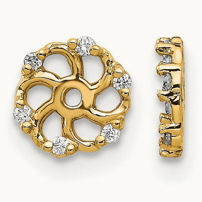 AA Diamond Earring Jacket, 14K
