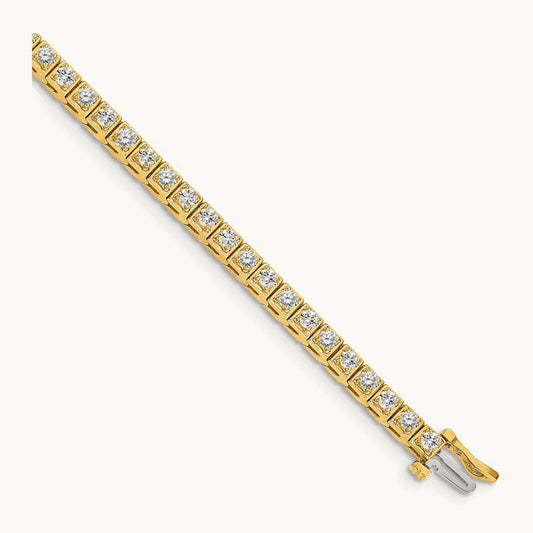AA Diamond Tennis Bracelet — photo set