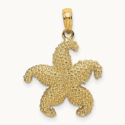 Starfish Charm, 14K