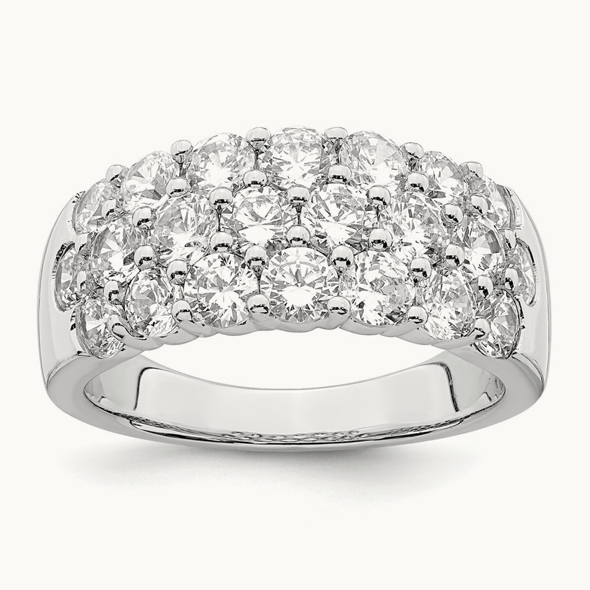 Fashion Band — 14K White Gold, 7