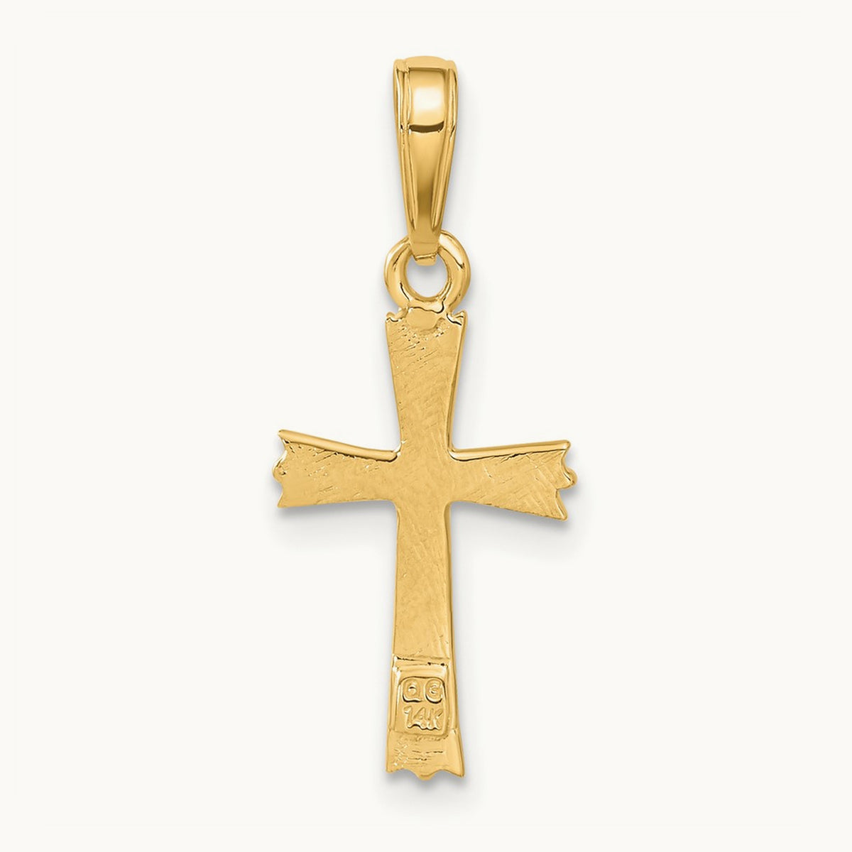 Cross Pendant, 14K
