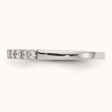 Wedding Band, 0.25 ct tw Lab-Grown Diamond