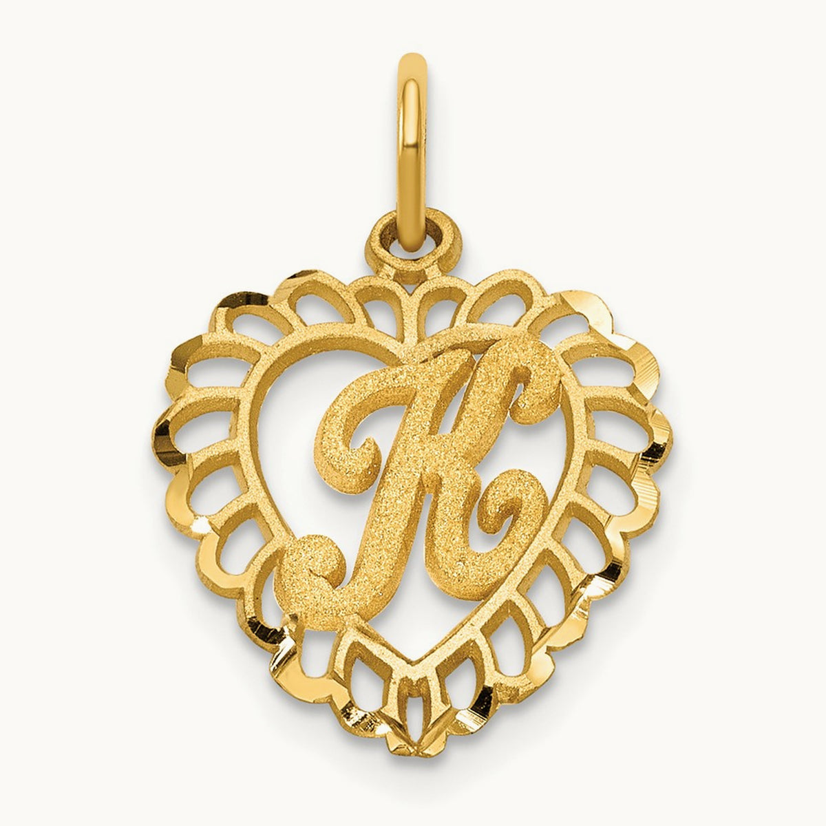 Heart Charm — K