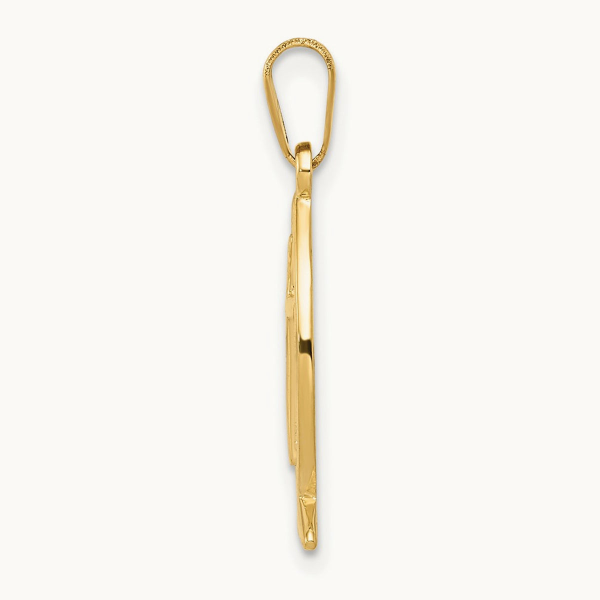 Ichthus Fish Pendant — 25mm
