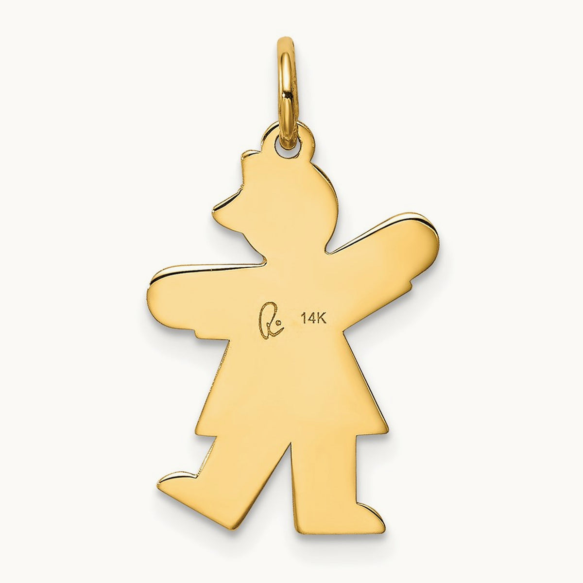 Kid Charm — 14K Yellow Gold