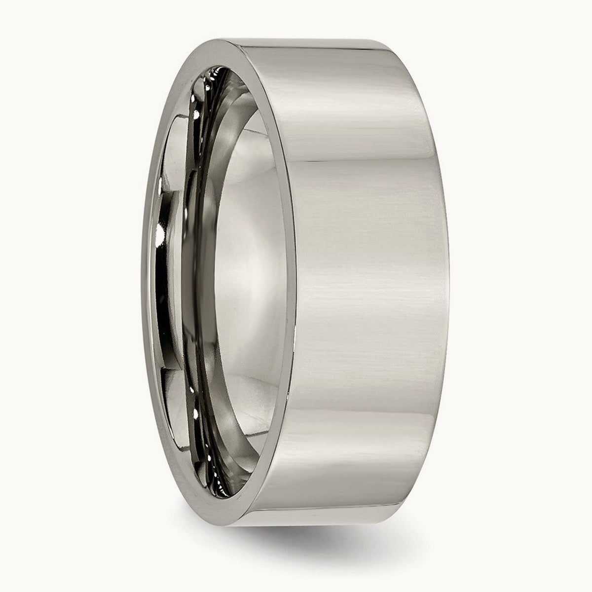 Polished Flat Band — 8mm (3)