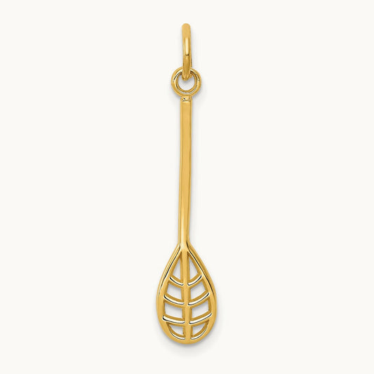 Lacrosse Charm, 14K