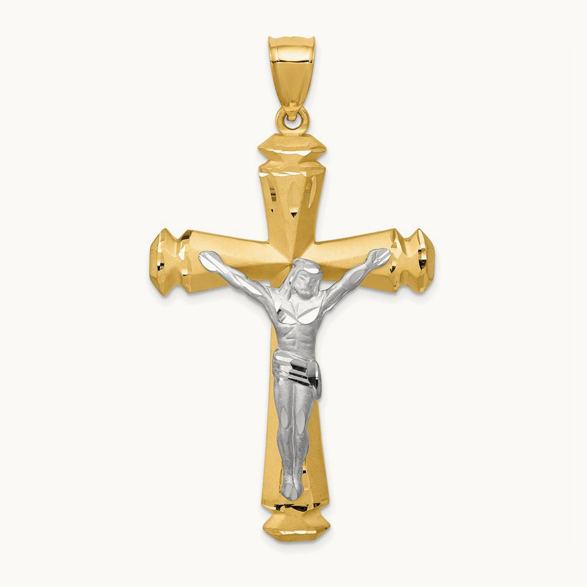 Satin Crucifix Pendant — photo set