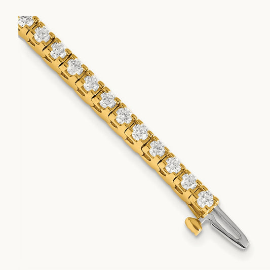 Round Tennis Bracelet, 3.00 ct tw Lab-Grown Diamond