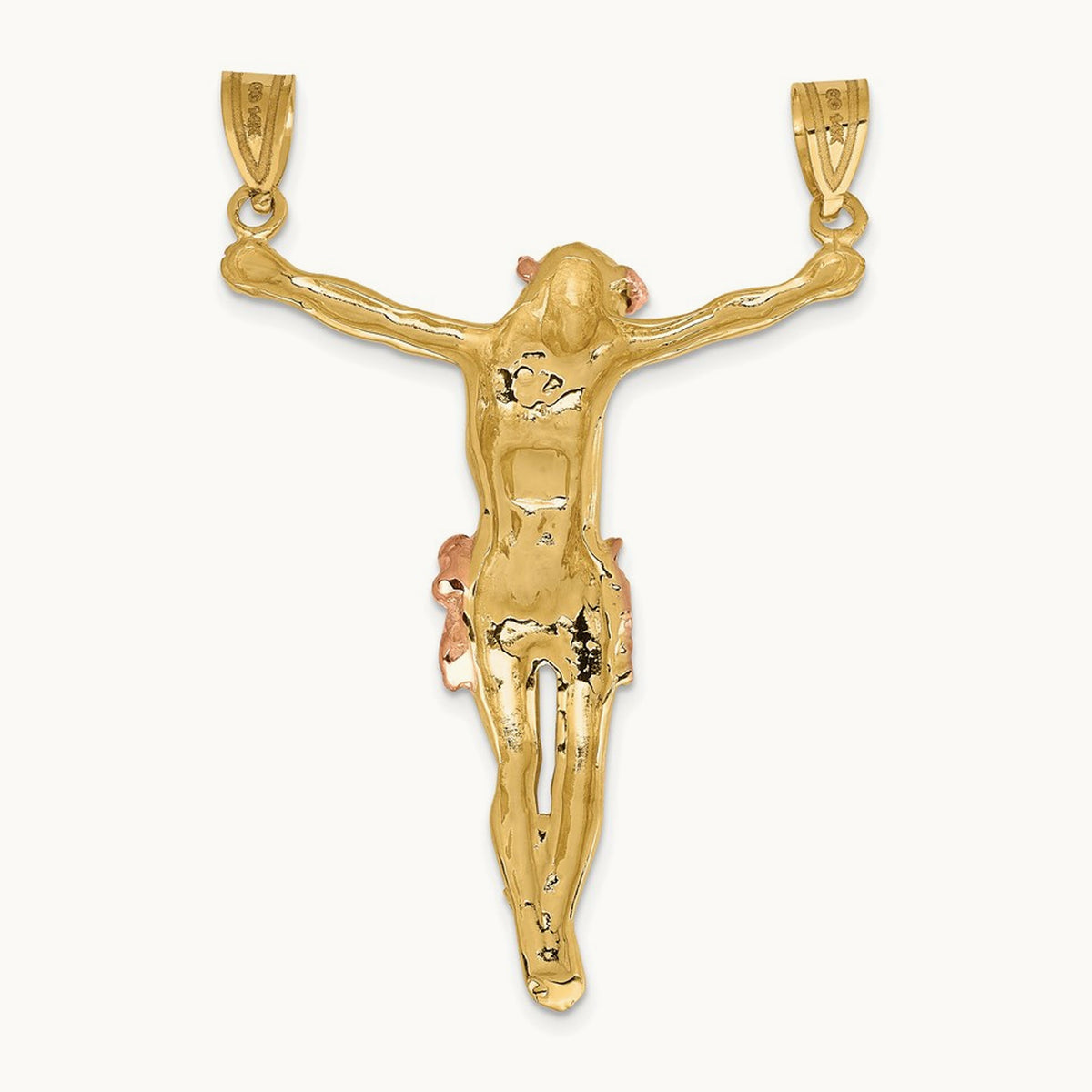 Corpus Pendant, 14K Two-tone Rose
