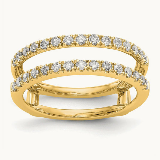 Ring Guard, 0.50 ct tw Lab-Grown Diamond — VS/SI (Great), 14K Yellow Gold
