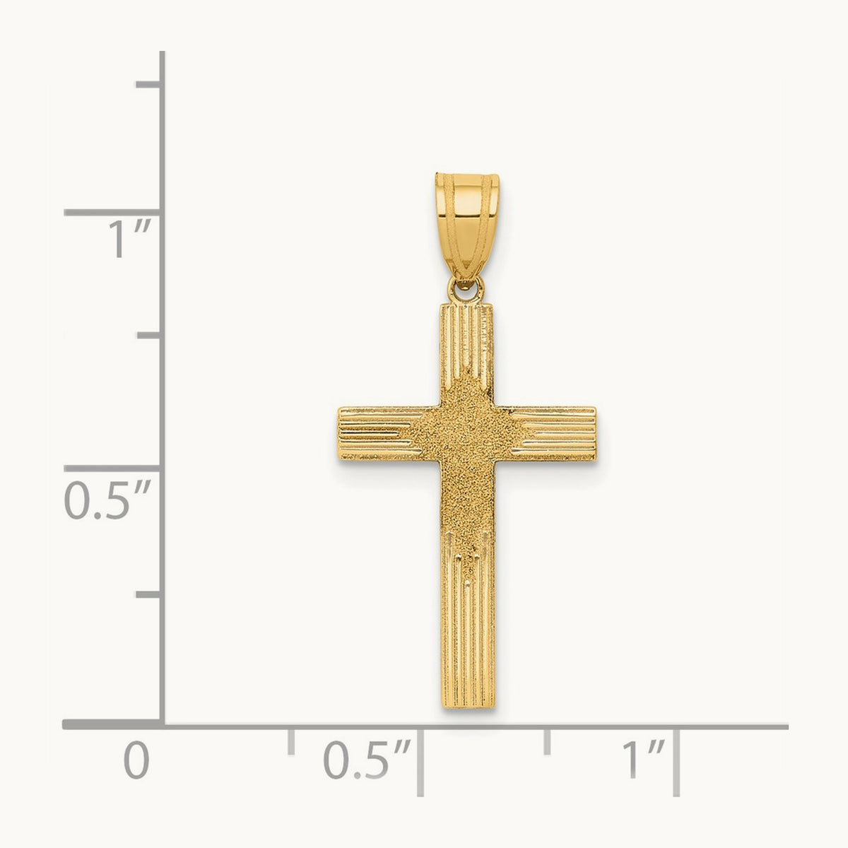 Laser Designed Cross — 26mm