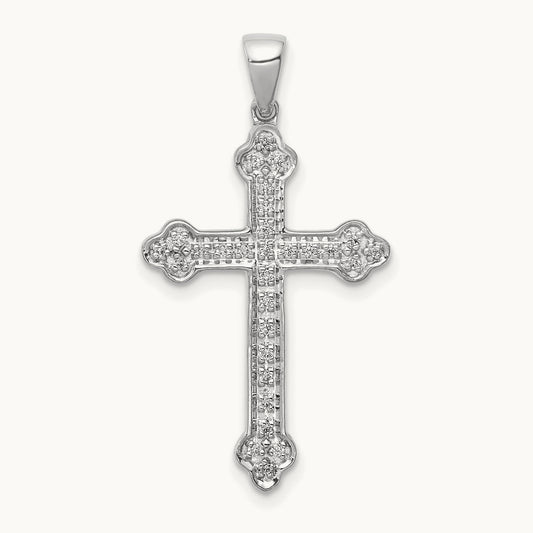 Diamond Cross Pendant — photo set
