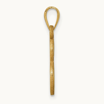 Script Letter E Initial Pendant, 14K Yellow Gold