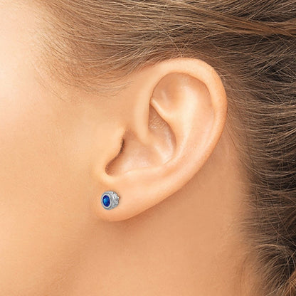 Sapphire and Diamond Earrings — photo set