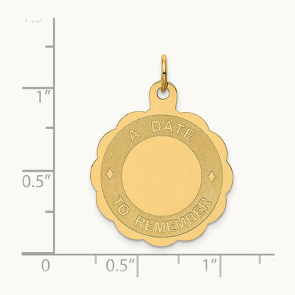 A DATE TO REMEMBER Disc Charm — photo set