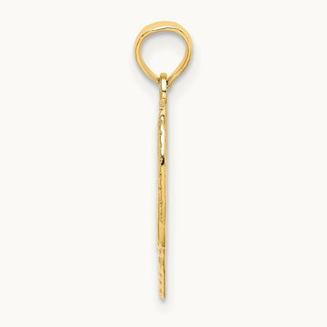I HEART YOU Charm, 14K