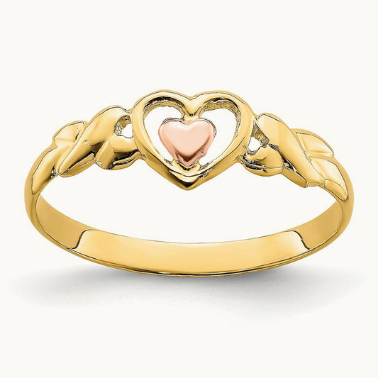 Polished Hearts Ring — photo set