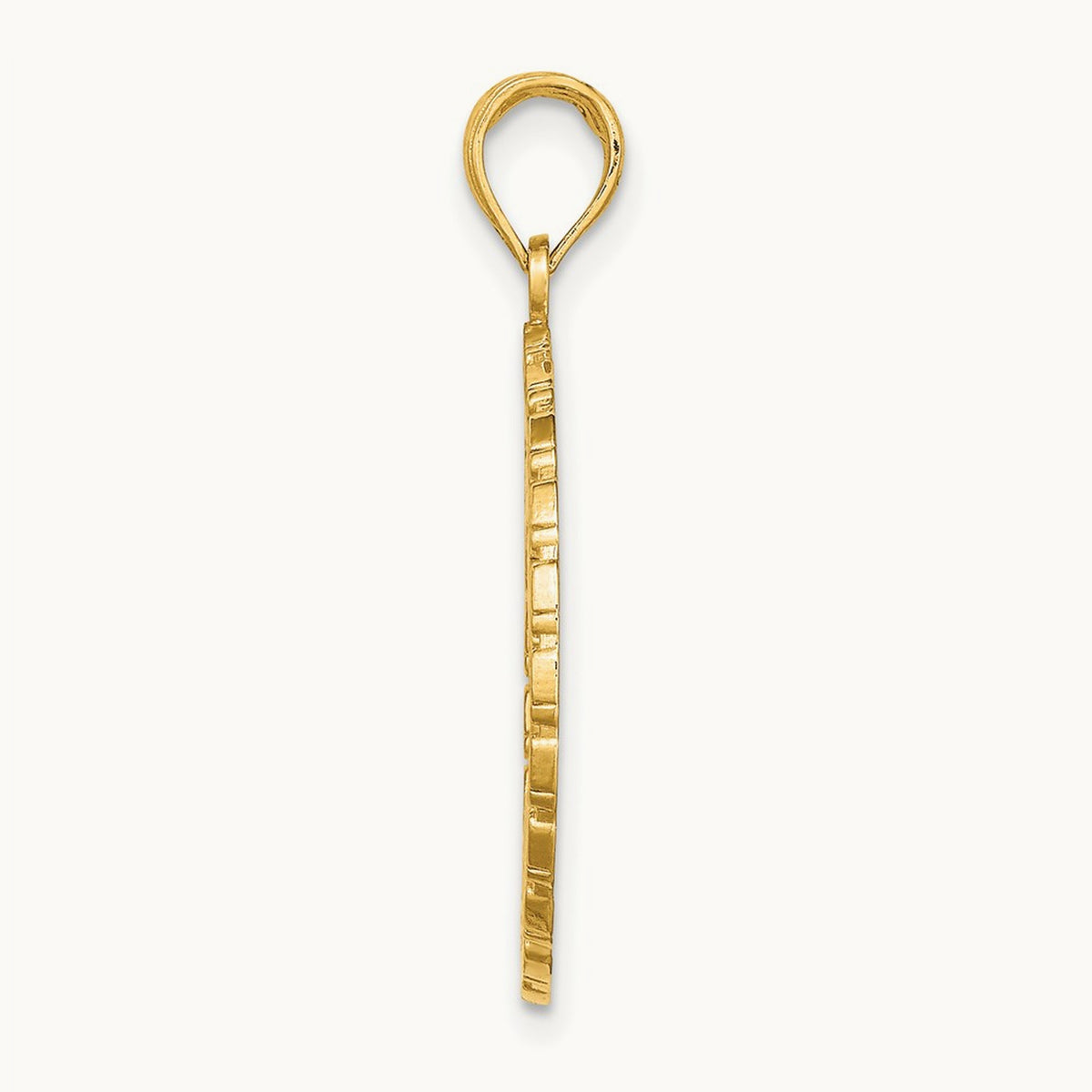 PUERTO RICO Palm Tree Charm, 14K
