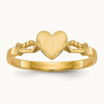 Children's Heart Ring, 14K