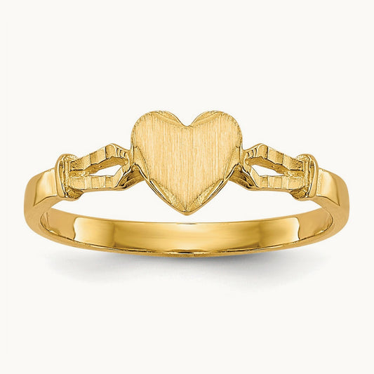 Children's Heart Ring, 14K