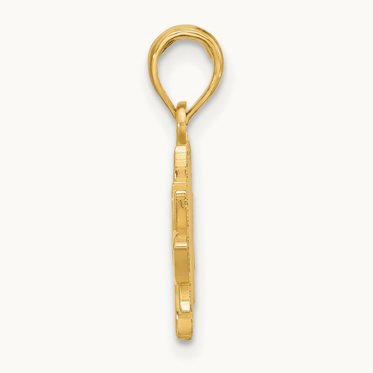Polished Flower Pendant — photo set