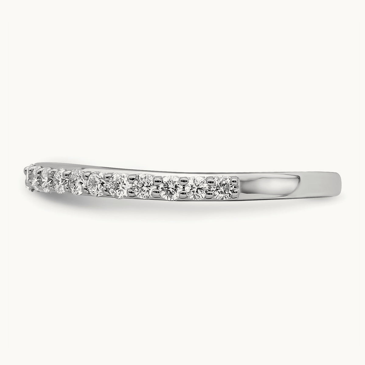 Diamond Band, 14K White Gold