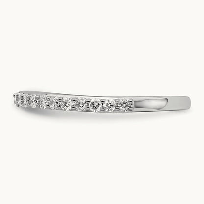 Diamond Band, 14K White Gold