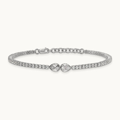 With Ext. Tennis Bracelet, 2.75 ct tw Lab-Grown Diamond