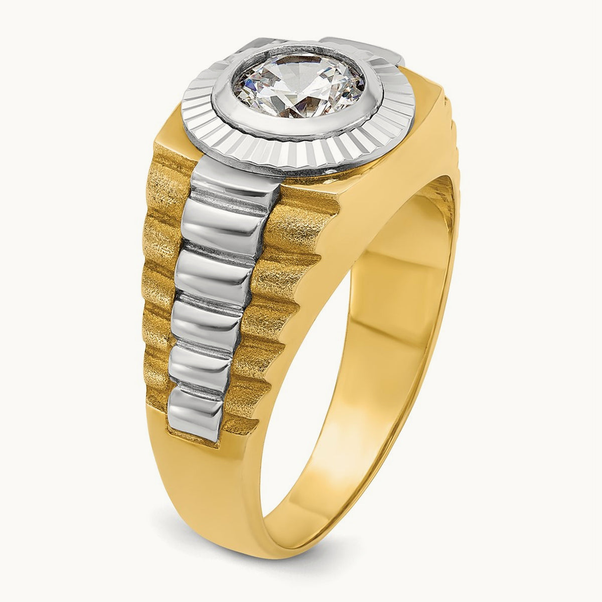 Men's Ring, 1.00 ct tw Lab-Grown Diamond
