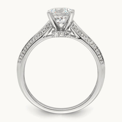 Semi-Mount Engagement Ring, 0.25 ct tw