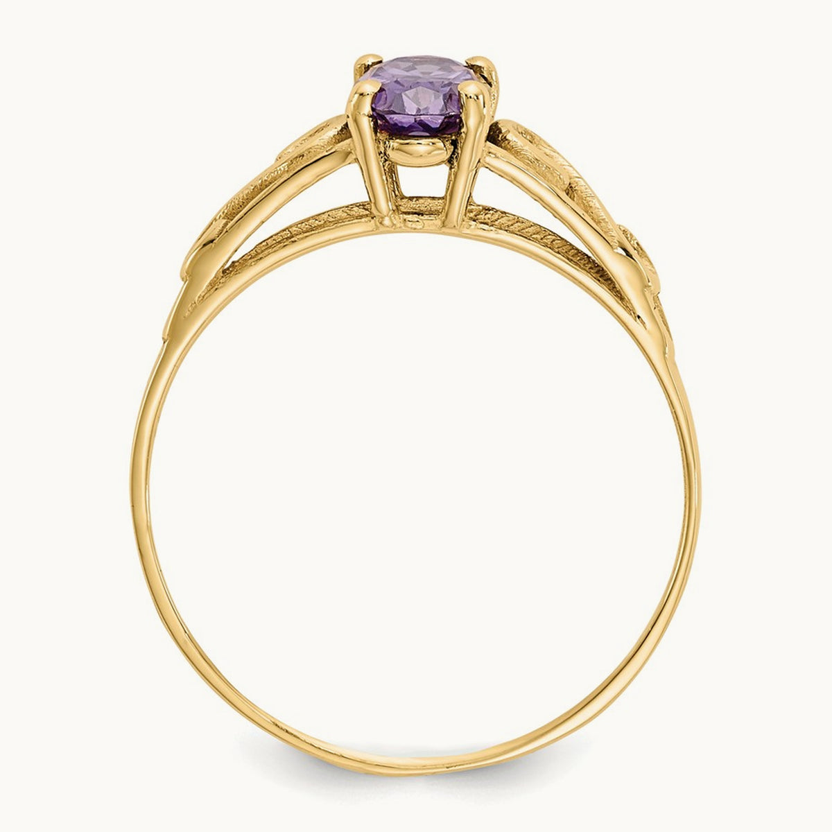 Madi K Synthetic Amethyst Ring, 14K