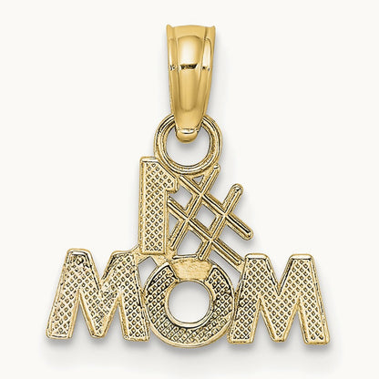 Polished #1 MOM Pendant — photo set