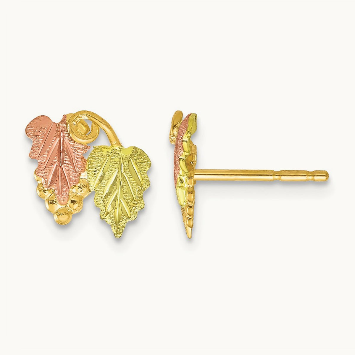 Black Hills Gold Post Earrings