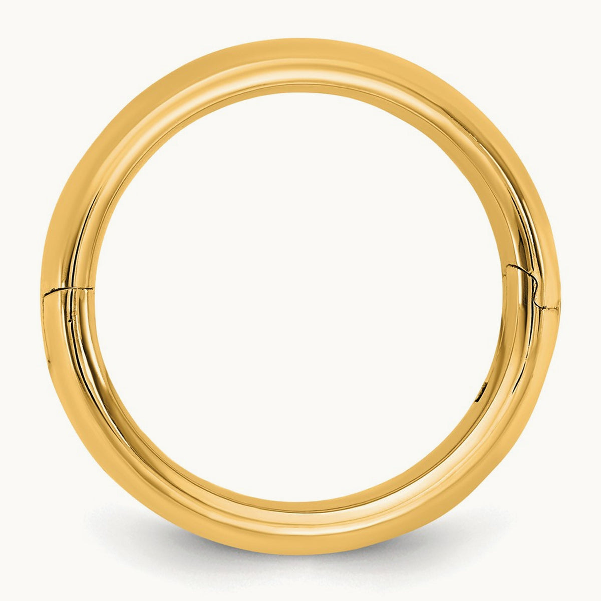 CLIQ Hinged Comfort Fit Wedding Band, 6mm, 14K Yellow Gold
