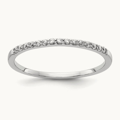 Diamond Band, 14K White Gold