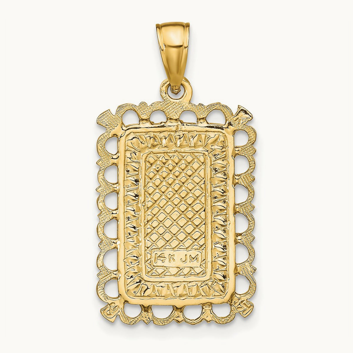 Jack of Hearts Pendant, 14K