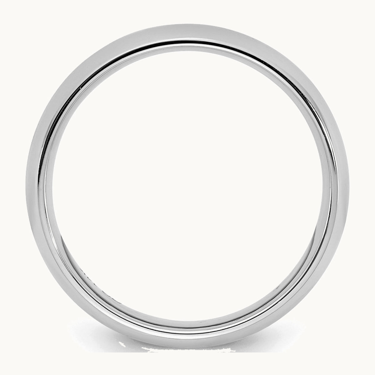 Rhodium-plated Comfort Fit Band — photo set