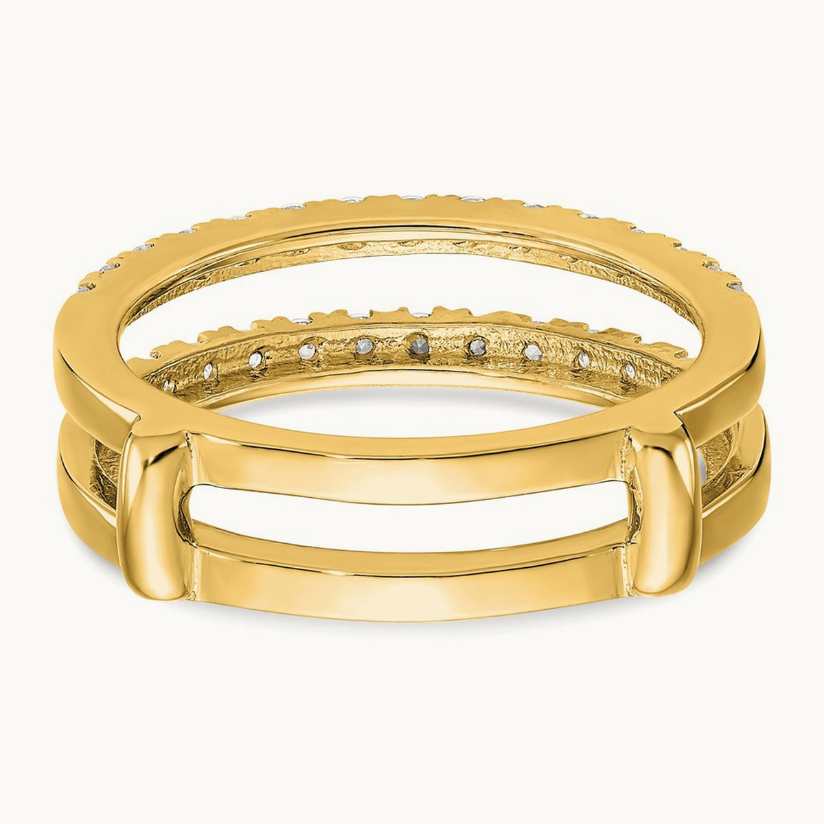 Ring Guard, 0.50 ct tw Lab-Grown Diamond — VS/SI (Great), 14K Yellow Gold
