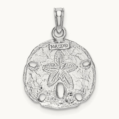 Polished Sand Dollar Pendant