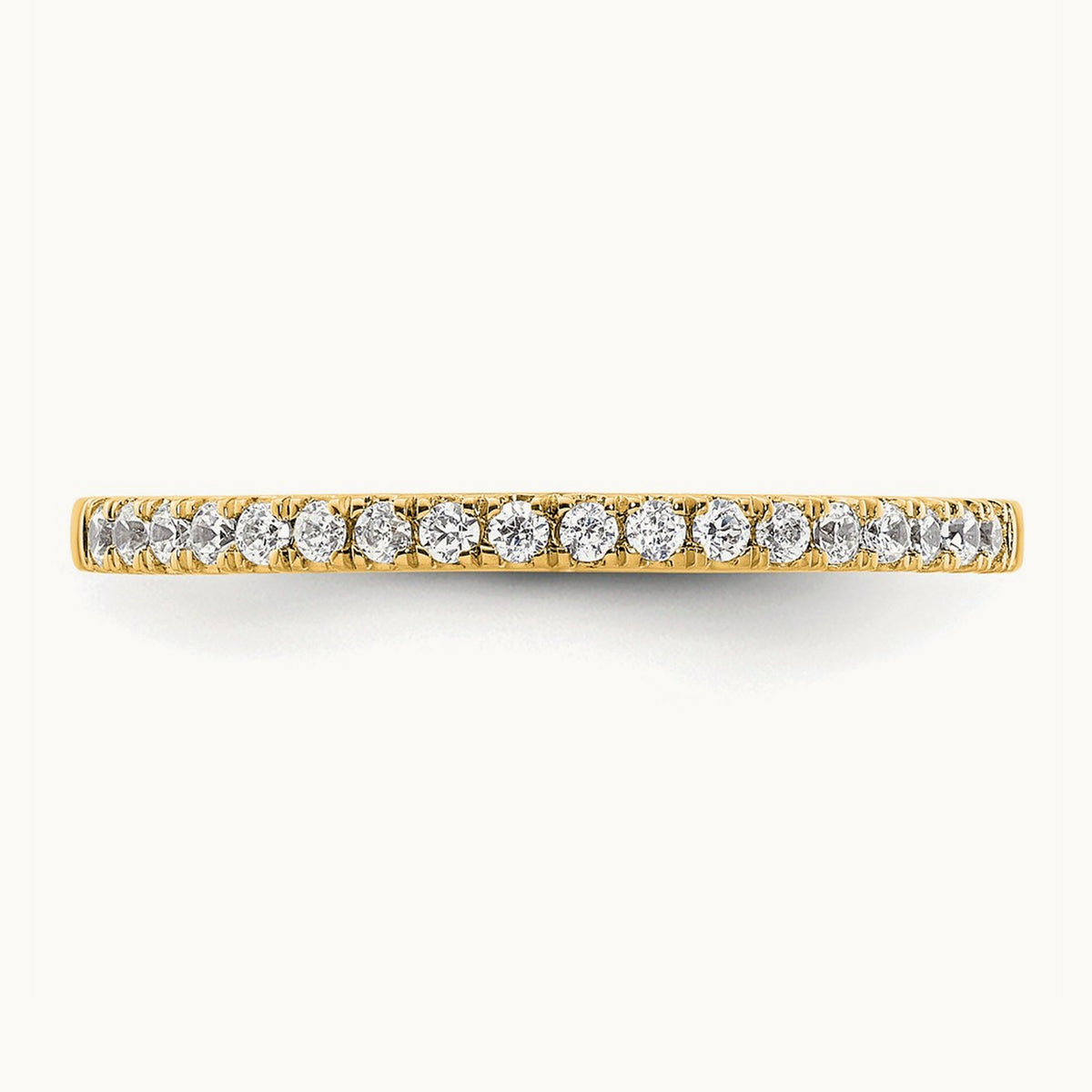 Diamond Wedding Band, 0.20 ct tw, 14K Gold — 14K Yellow Gold